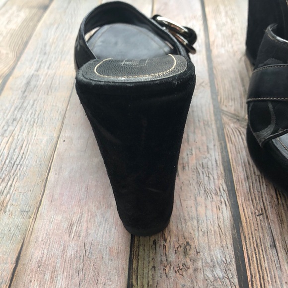 Coach Wedge Slides - Picture 4 of 7
